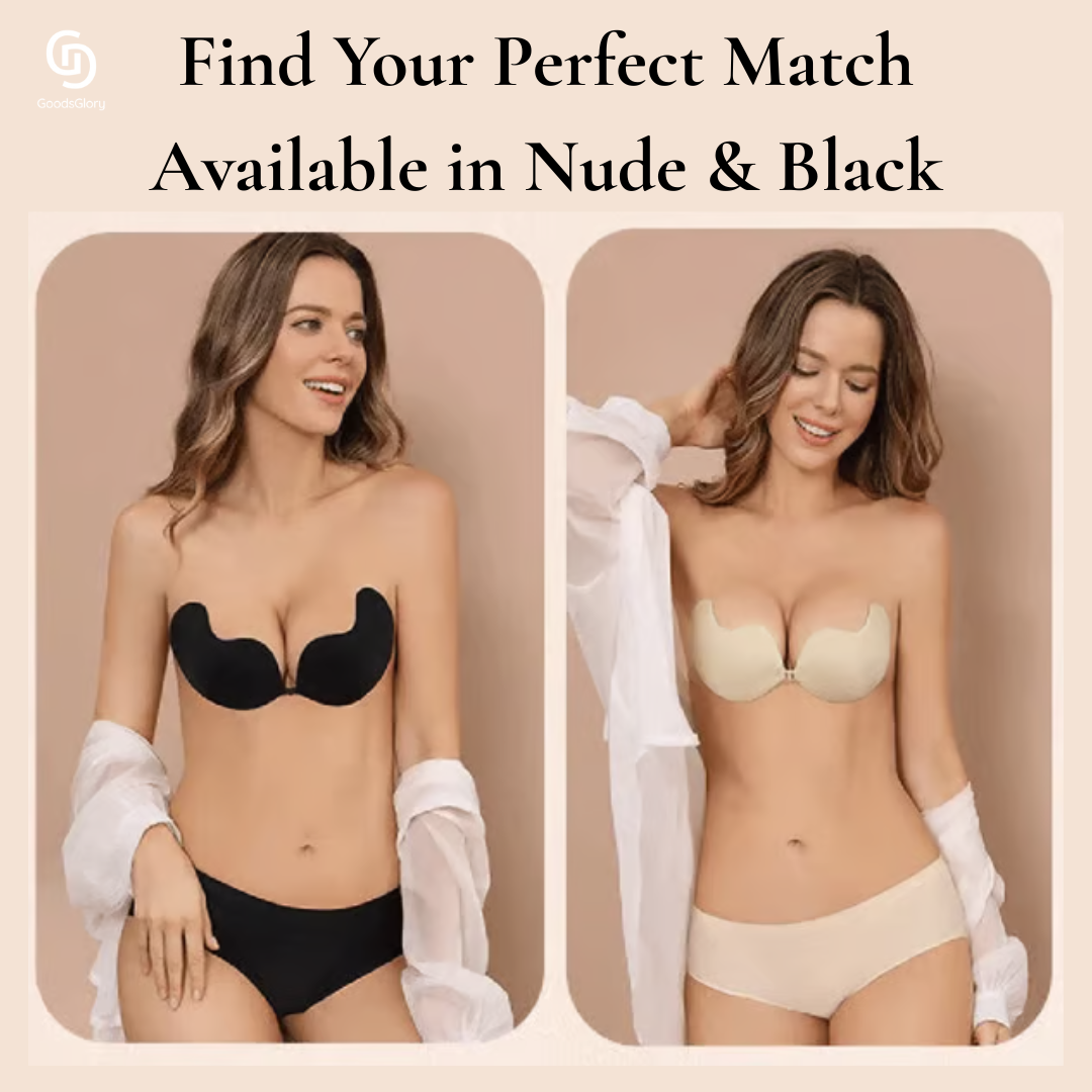 Invisible Diva Strapless Backless Push up Bra ( PACK OF2 )