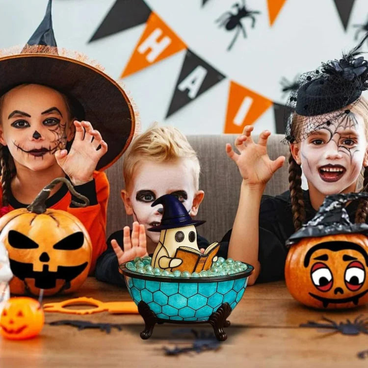 Halloween Ghost Bubble Light Bowl