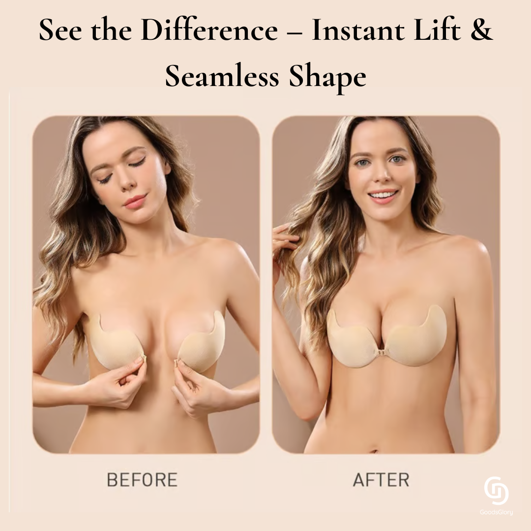 Invisible Diva Strapless Backless Push up Bra ( PACK OF2 )