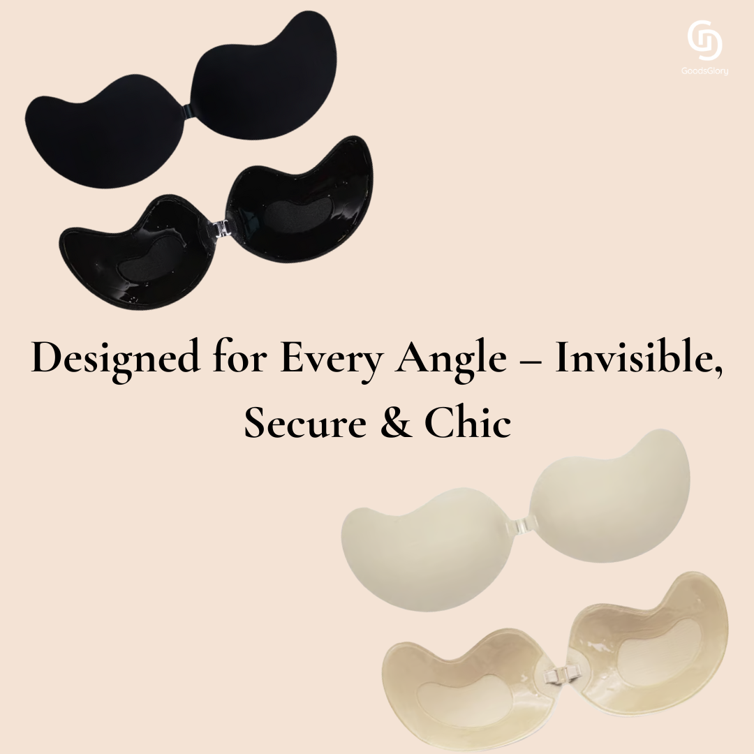 Invisible Diva Strapless Backless Push up Bra ( PACK OF2 )