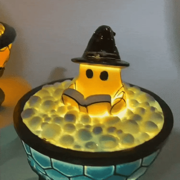 Halloween Ghost Bubble Light Bowl