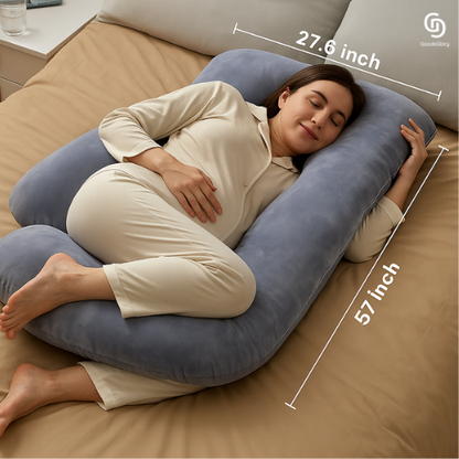 Huggable - U Shaped Maternity Body Pillow