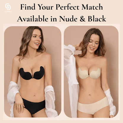 Invisible Diva Strapless Backless Push up Bra ( PACK OF2 )