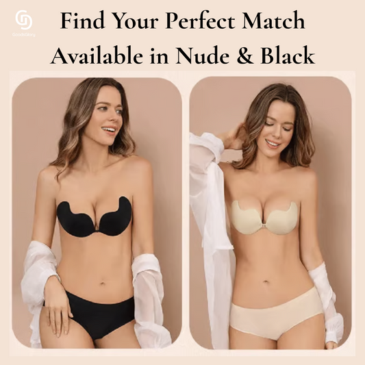 Invisible Diva Strapless Backless Push up Bra ( PACK OF2 )