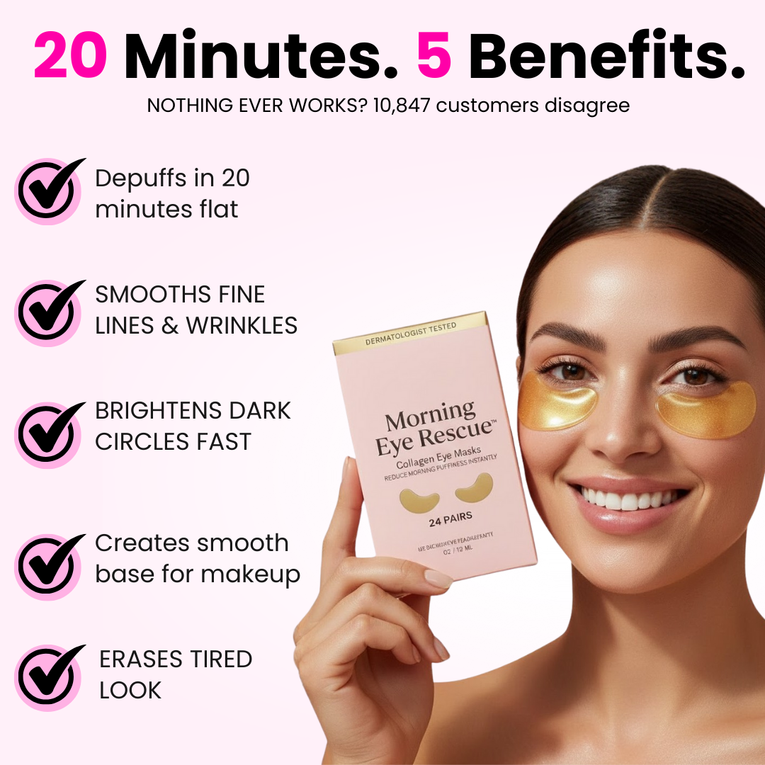 Morning Eye Rescue™ - Collagen Eye Patches