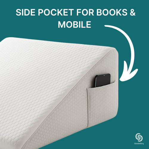 GoodsGlory 3pcs Adjustable Wedge Pillow