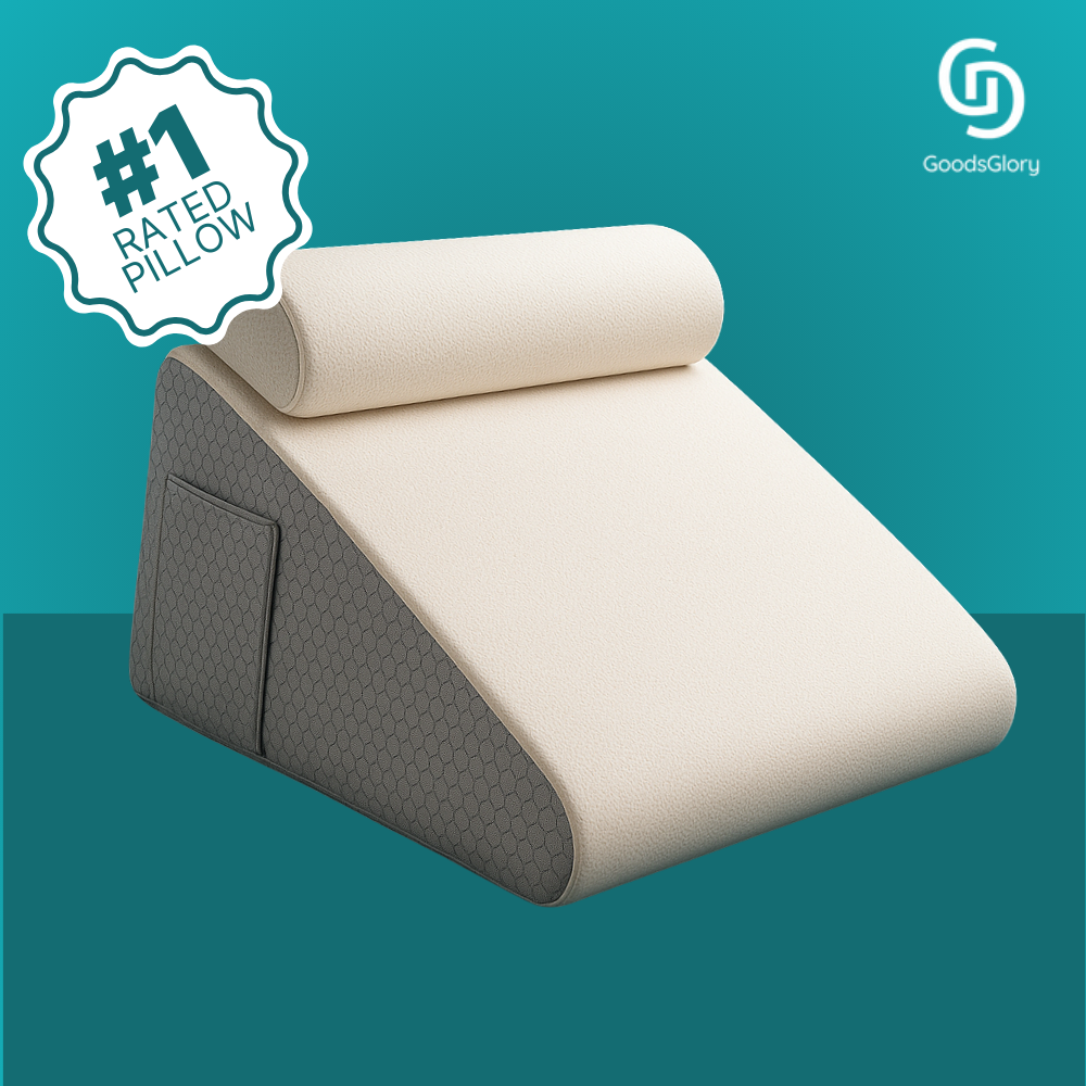 GoodsGlory 3pcs Adjustable Wedge Pillow