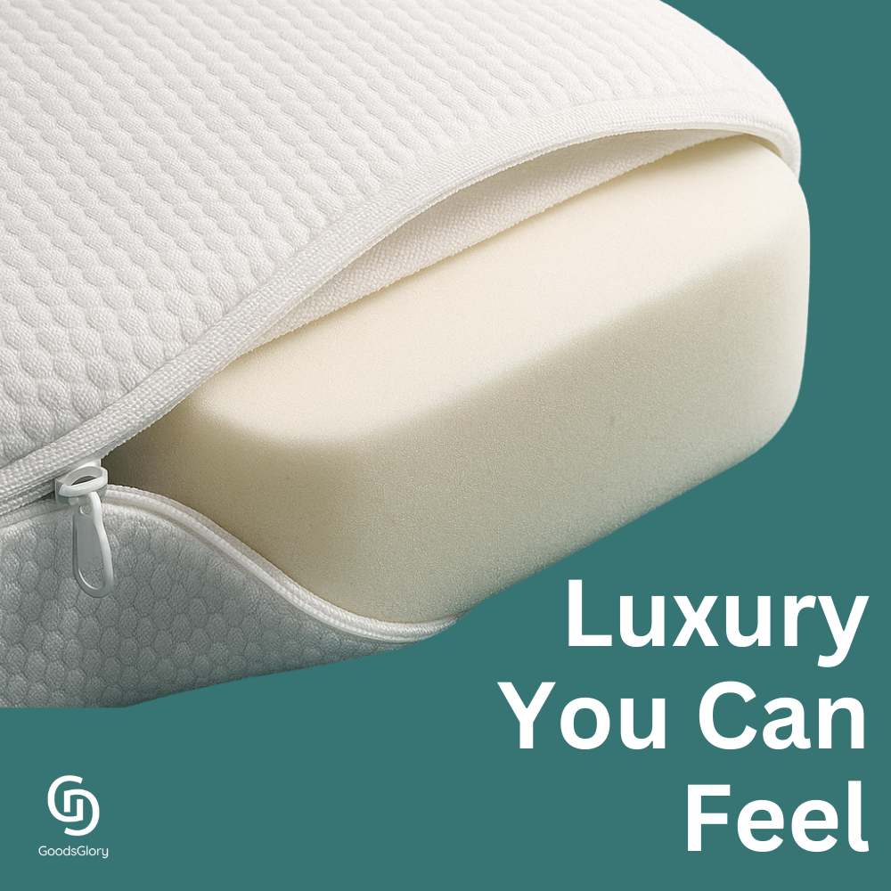 GoodsGlory 3pcs Adjustable Wedge Pillow