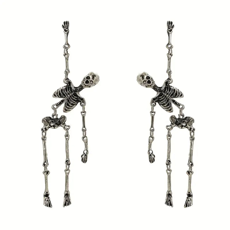 Gold Skeleton Earrings – Not Just for Halloween 👻✨You Can Wear All Year 💀💛- ON SALE🔥