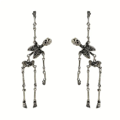 Gold Skeleton Earrings – Not Just for Halloween 👻✨You Can Wear All Year 💀💛- ON SALE🔥